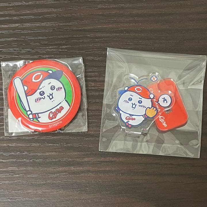 カープがコ ちいかわ アクリルスタンド 缶バッジセット trvCG