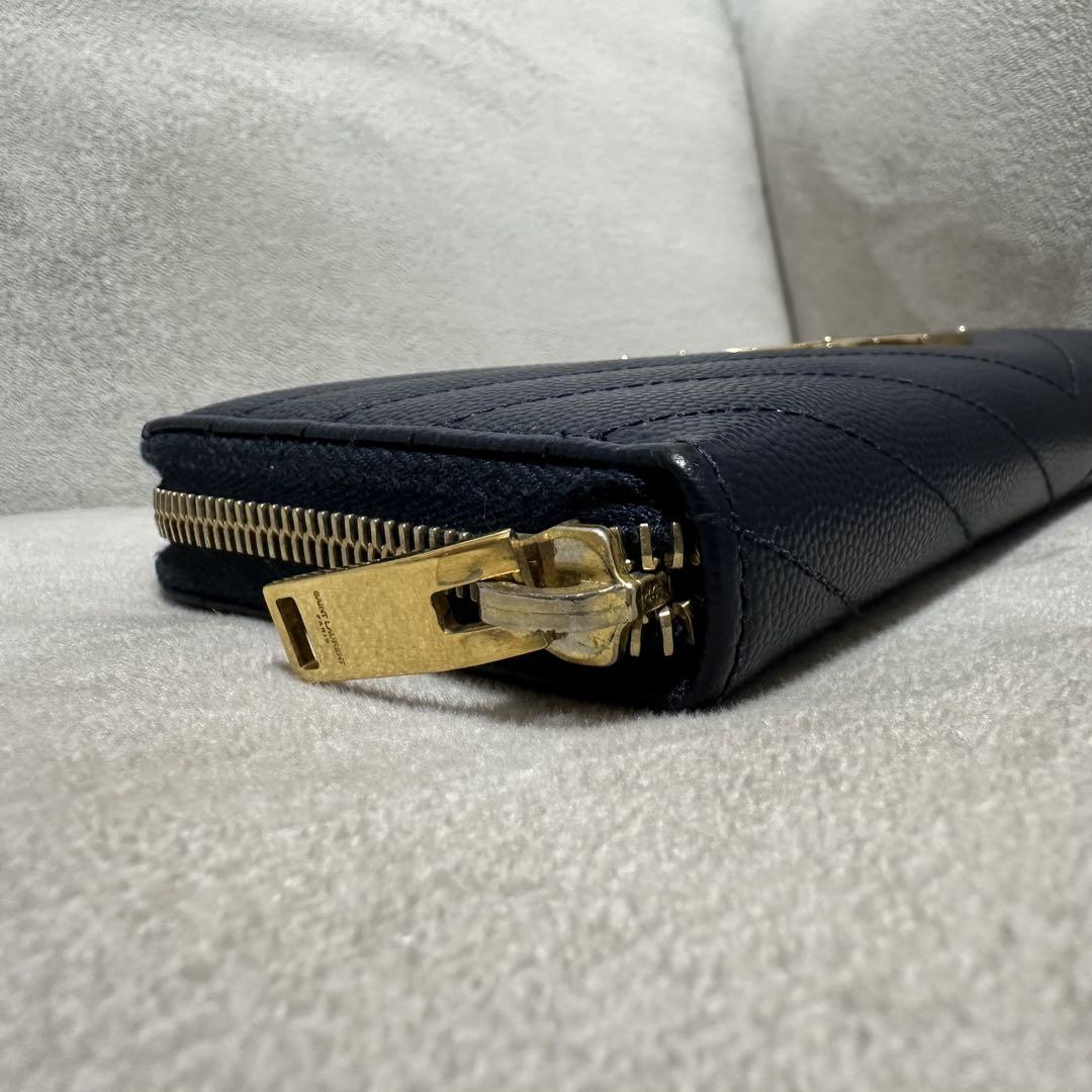 サンローラン SAINT LAURENT ラウンドファスナー長財布 小物