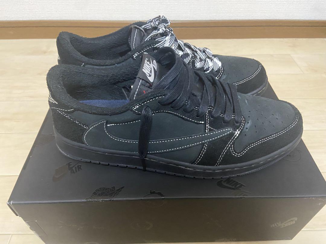 Travis Scott × Jordan 1 Low BlackPhantom