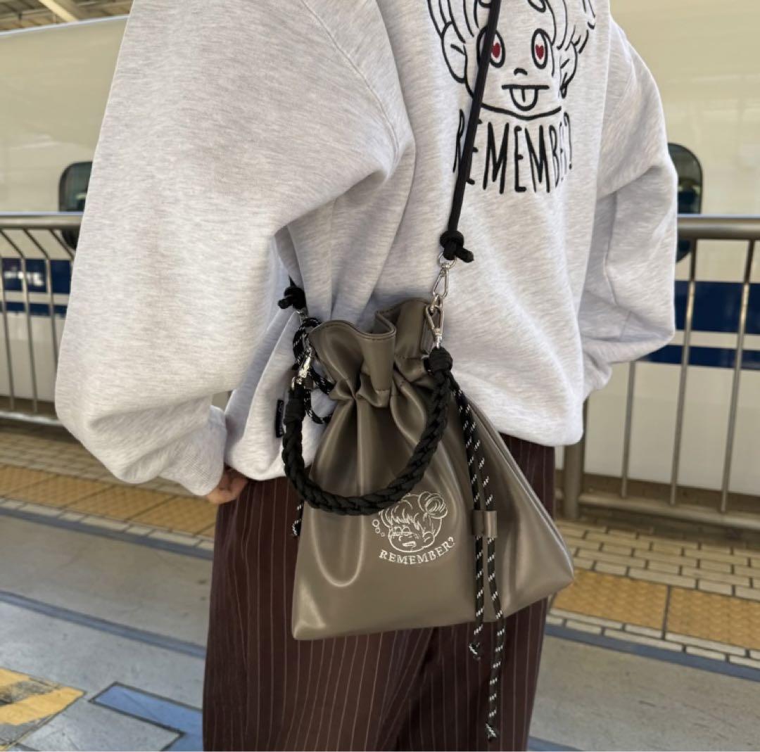 【remember?】2way Drawstring Bag