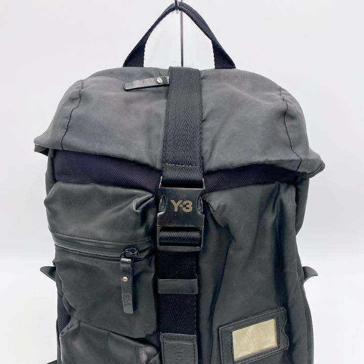 赤字超特価HOT Y-3 レザー ブラック ネイビー ol0pN-m94404566173 ヨウジヤマモト バックパック キャンバス 新作高品質