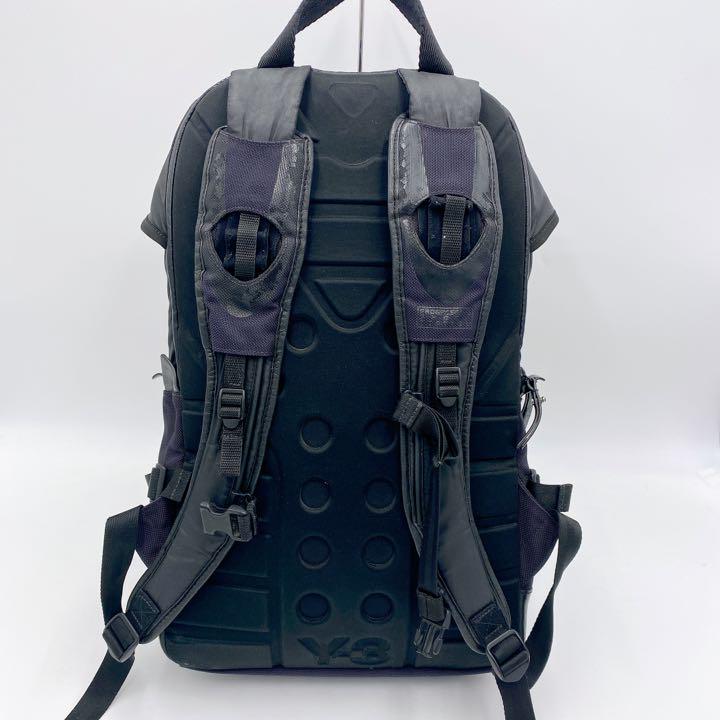 赤字超特価HOT Y-3 レザー ブラック ネイビー ol0pN-m94404566173 ヨウジヤマモト バックパック キャンバス 新作高品質