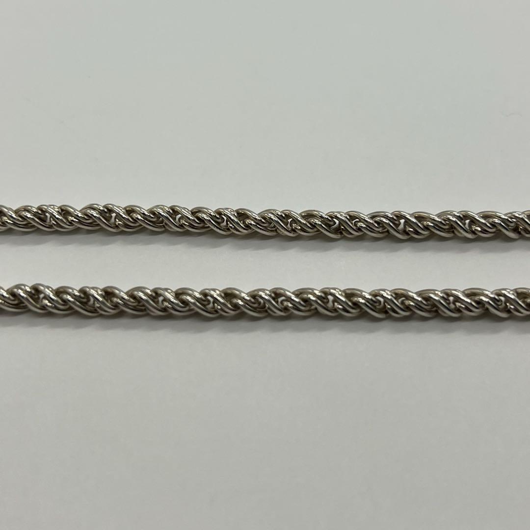ティファニー TIFFANY クラブクラスプ ツイストチェーン ネックレス 希少