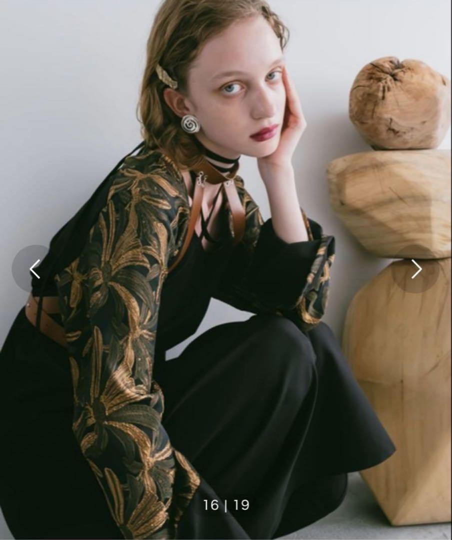 sahara Cross Neck JQ Sleeve Dress