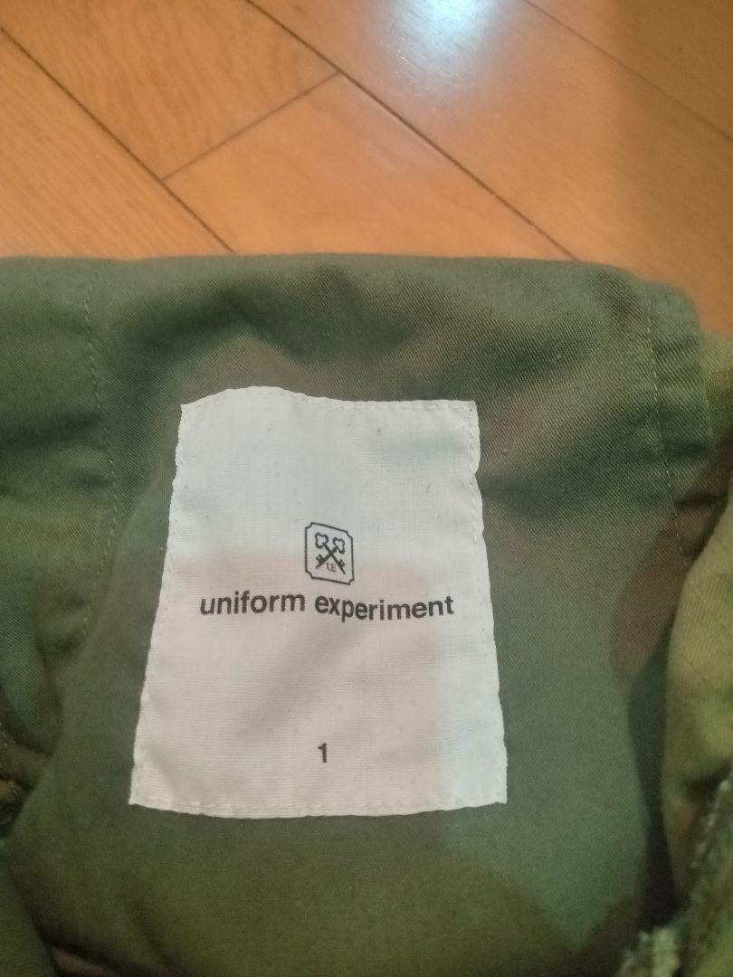 【美品】 uniform experiment テーパードパンツ