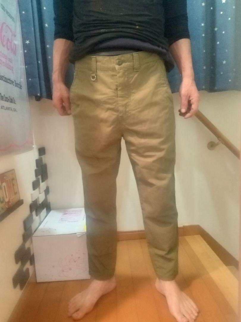 【美品】 uniform experiment テーパードパンツ