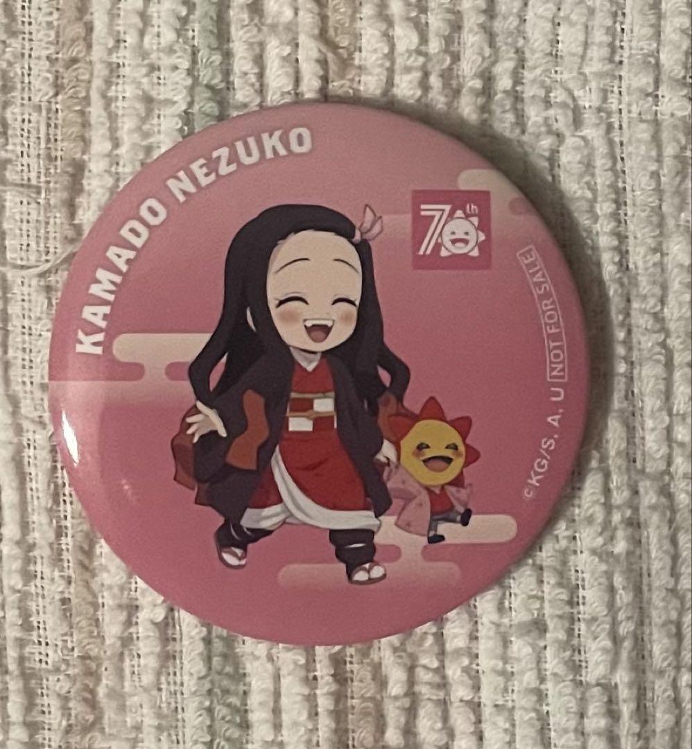 鬼滅の刃 アニメジャパン 2019 パノラマウォールモザイク 缶バッジ 禰豆子 まとめ売り】鬼滅の刃 竈門禰豆子 原作缶バッジ