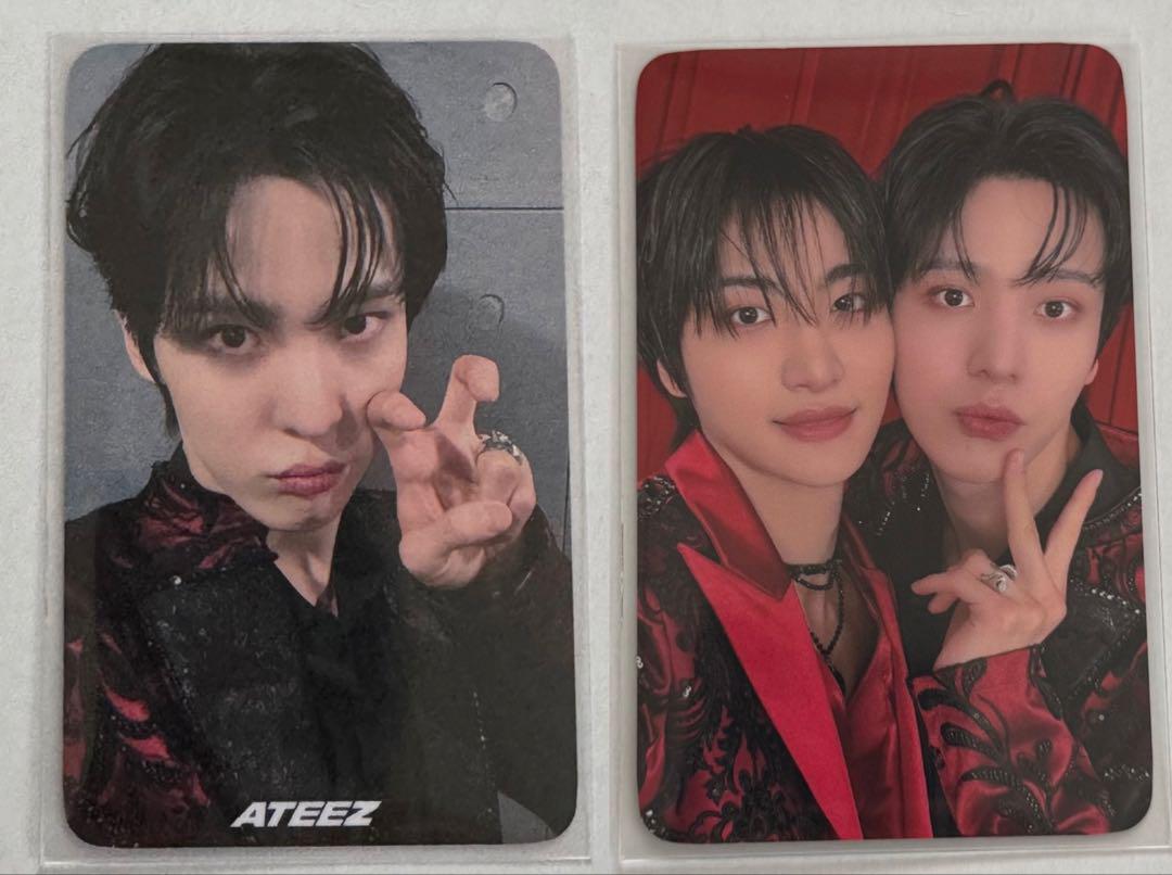 アチズ ATEEZ ソンファ ユノ ATINYZONE ソウルコン トレカ