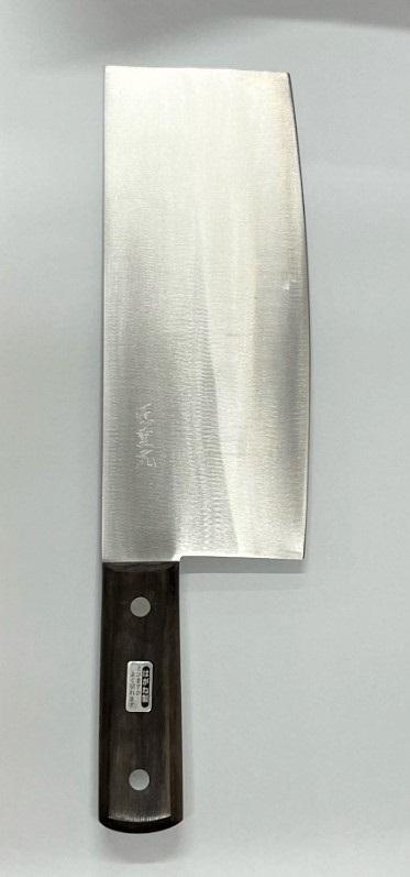 全鋼製高級中華包丁２２０ｍｍ　厚さ　２．５　ｍｍ