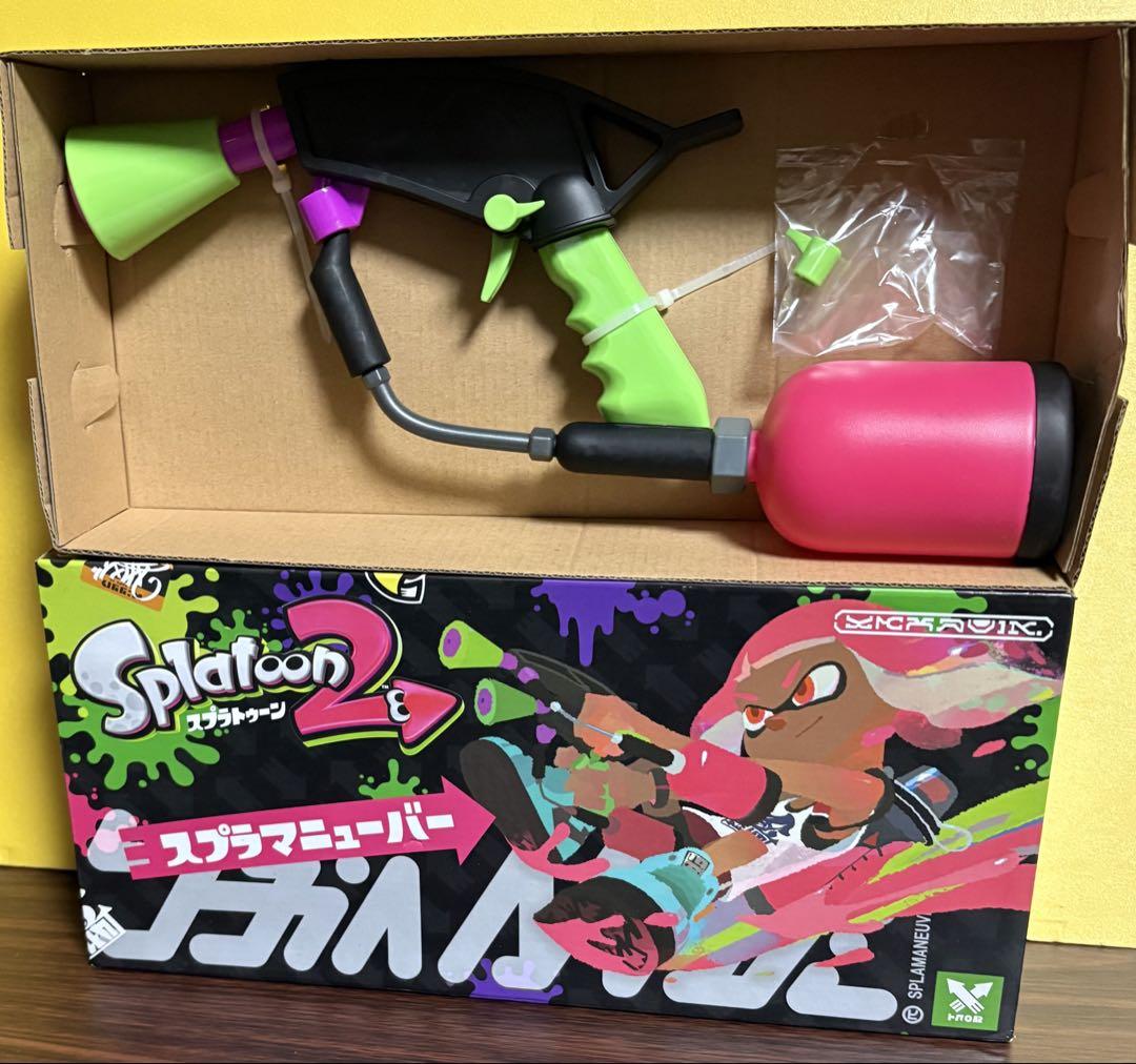 スプラトゥーン2 スプラマニューバー 1丁 ネオンピンク 水鉄砲