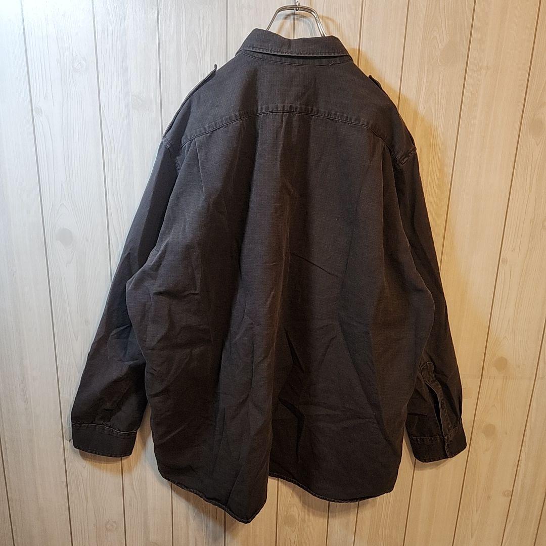 【激レア】USA製 オールドステューシー STUSSY ミリタリーシャツ