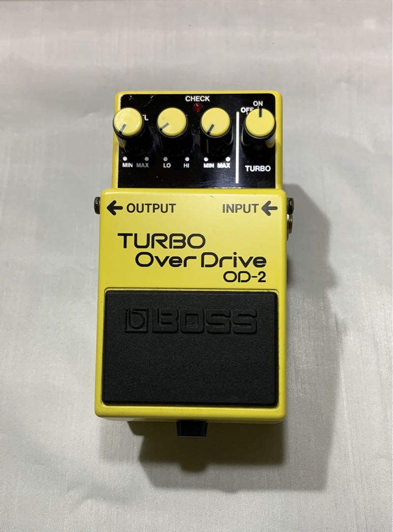 ギター BOSS TURBO OVERDRIVE OD-2