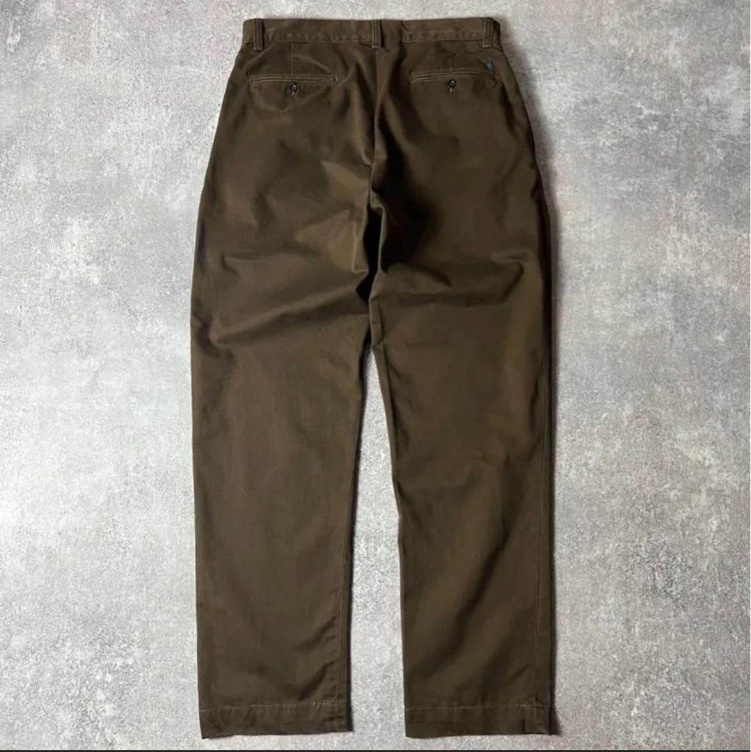 90s POLO RALPH LAUREN 2タック ポロチノ ETHAN