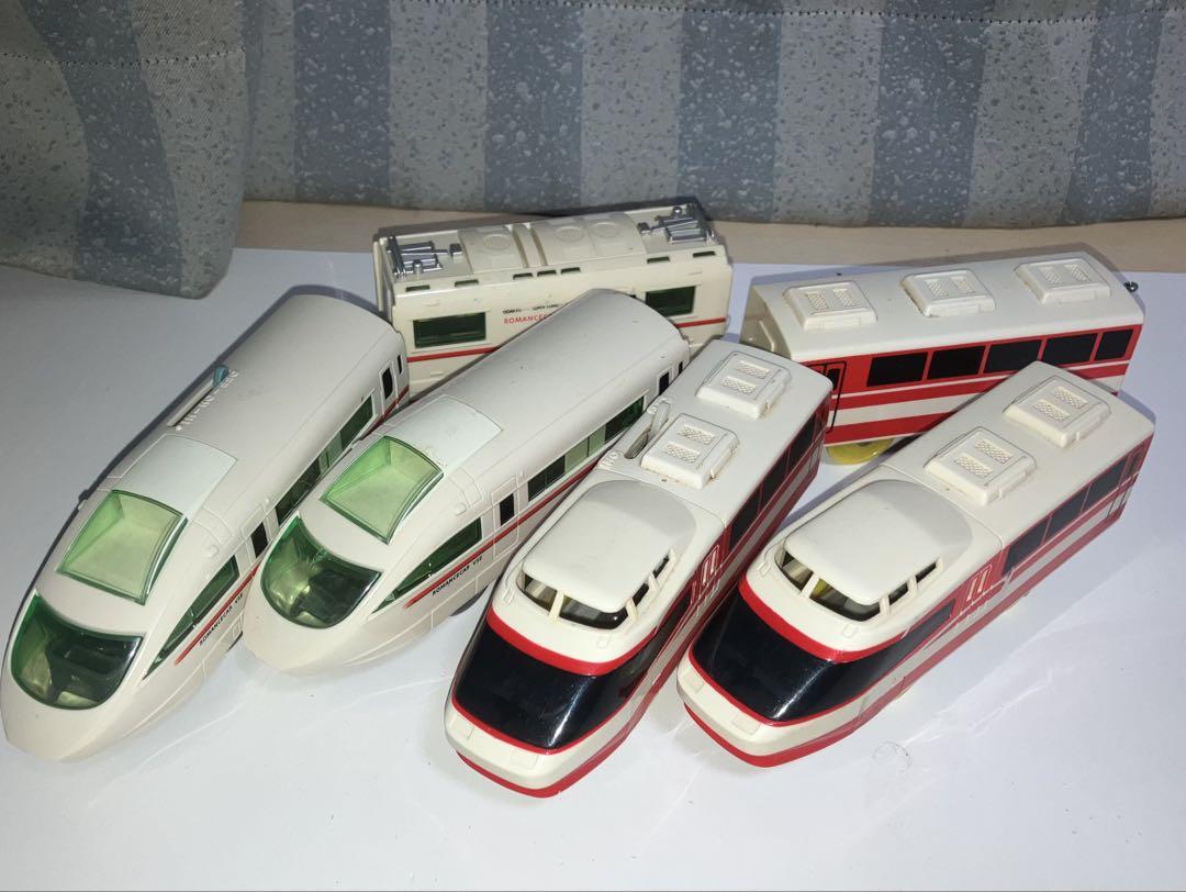 プラレール 小田急線ロマンスカー 10000形 HiSEとVSEの計6両 中古品