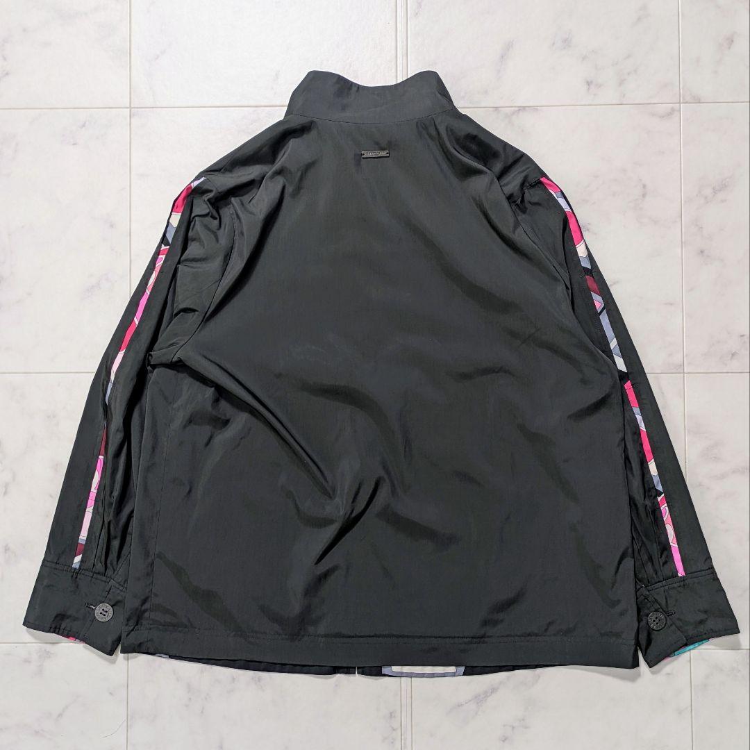 美品】レオナール スポーツ リバーシブル ジャケット 総柄 花柄