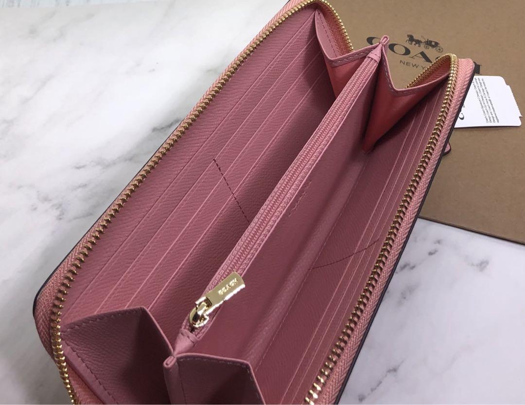 COACH ラウンドファスナー長財布 シグネチャー フローラル 花柄 新品未使用