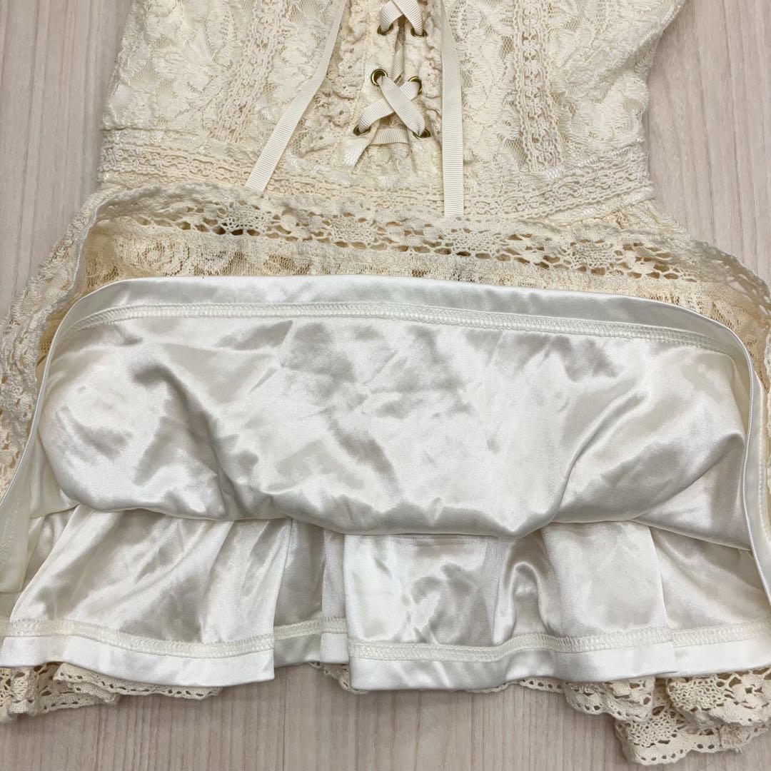 訳あり‼️LIZ LISA アイボリー レースチュニック 訳あり‼️LIZ LISA アイボリー レースチュニック - メルカリ