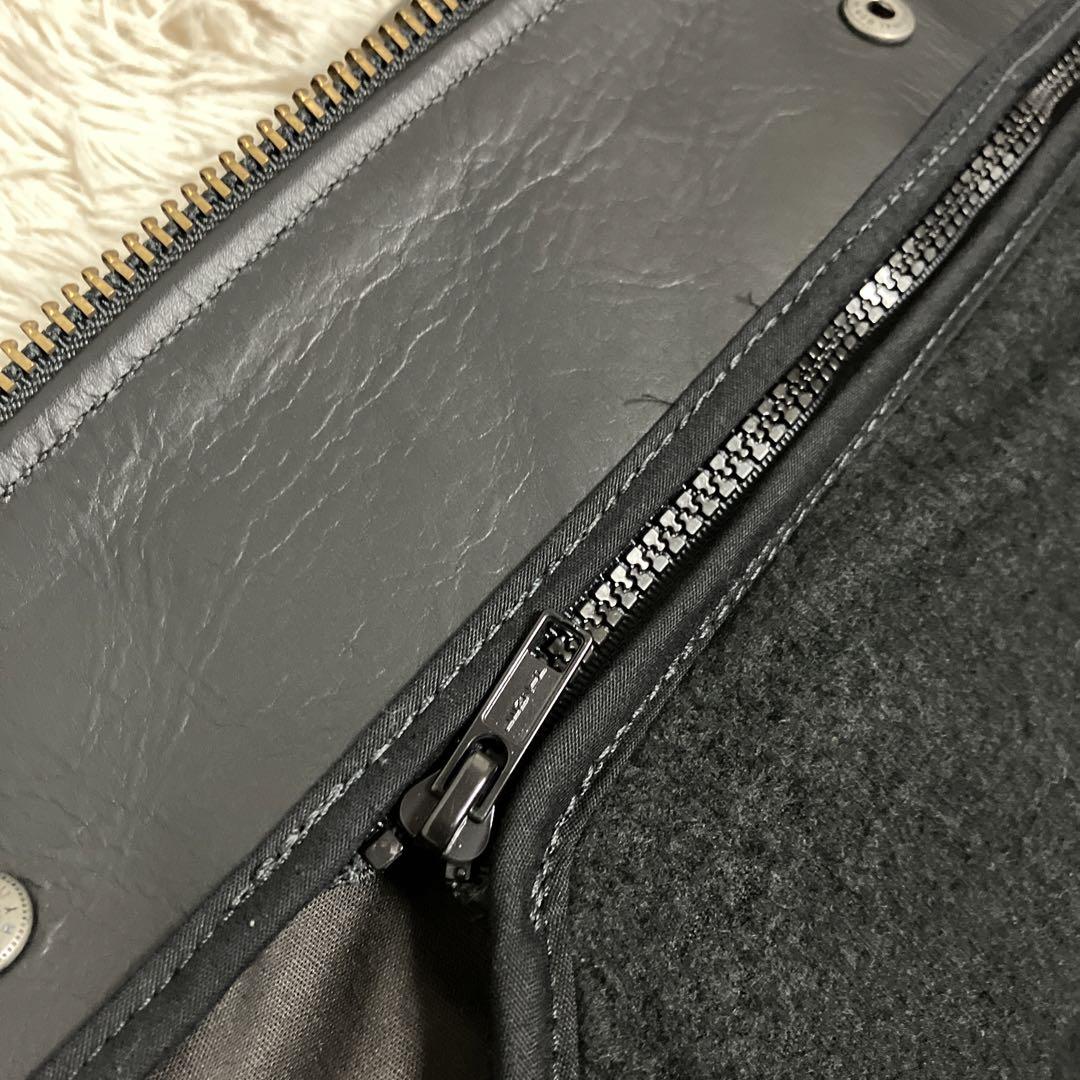 お値下げ中！【美品】VANSON バンソン レザージャケット モデルB