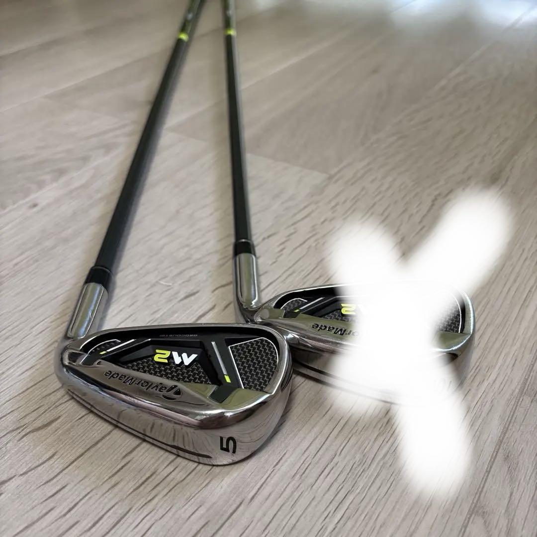 TaylorMade M2 アイアン 5番 6番 2本 セット 2017年式