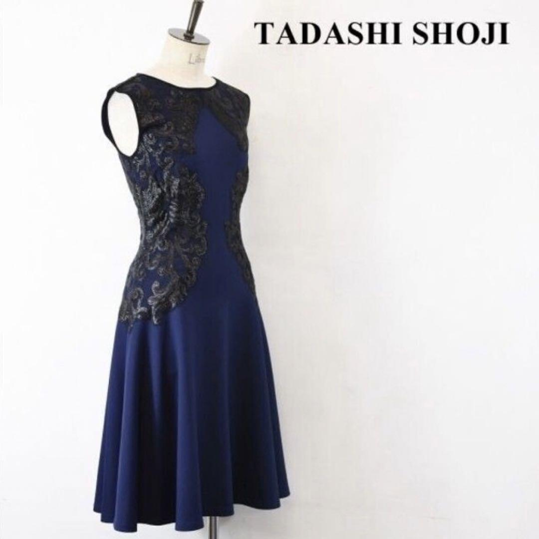 【極美品✨】タダシショージ　ワンピース　ドレス　刺繍　XXS パーティー