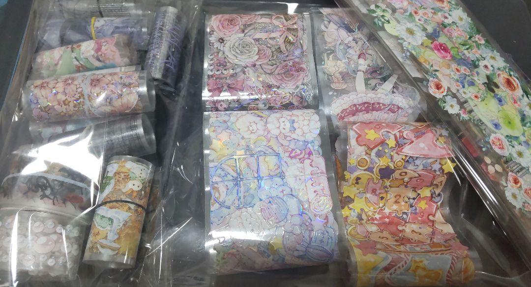 【訳あり含む】②海外 マステ まとめ売り  150g 人物  装飾 中古