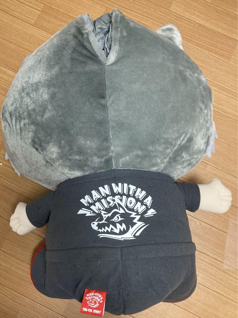 MAN WITH A MISSION ぬいぐるみティッシュケース ジャンケン Amazon.co.jp: 特大 MAN WITH A MISSION ティッシュケース