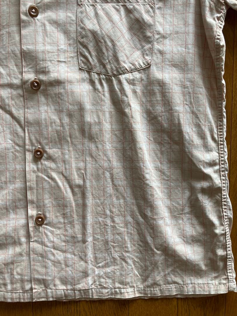 40s vintage cotton shirt