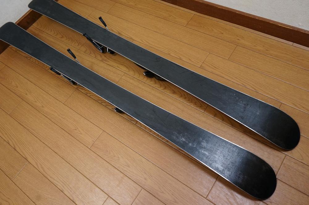 オリジナル商品 120cm 靴21cm ELAN 子供用カービングスキーセット 