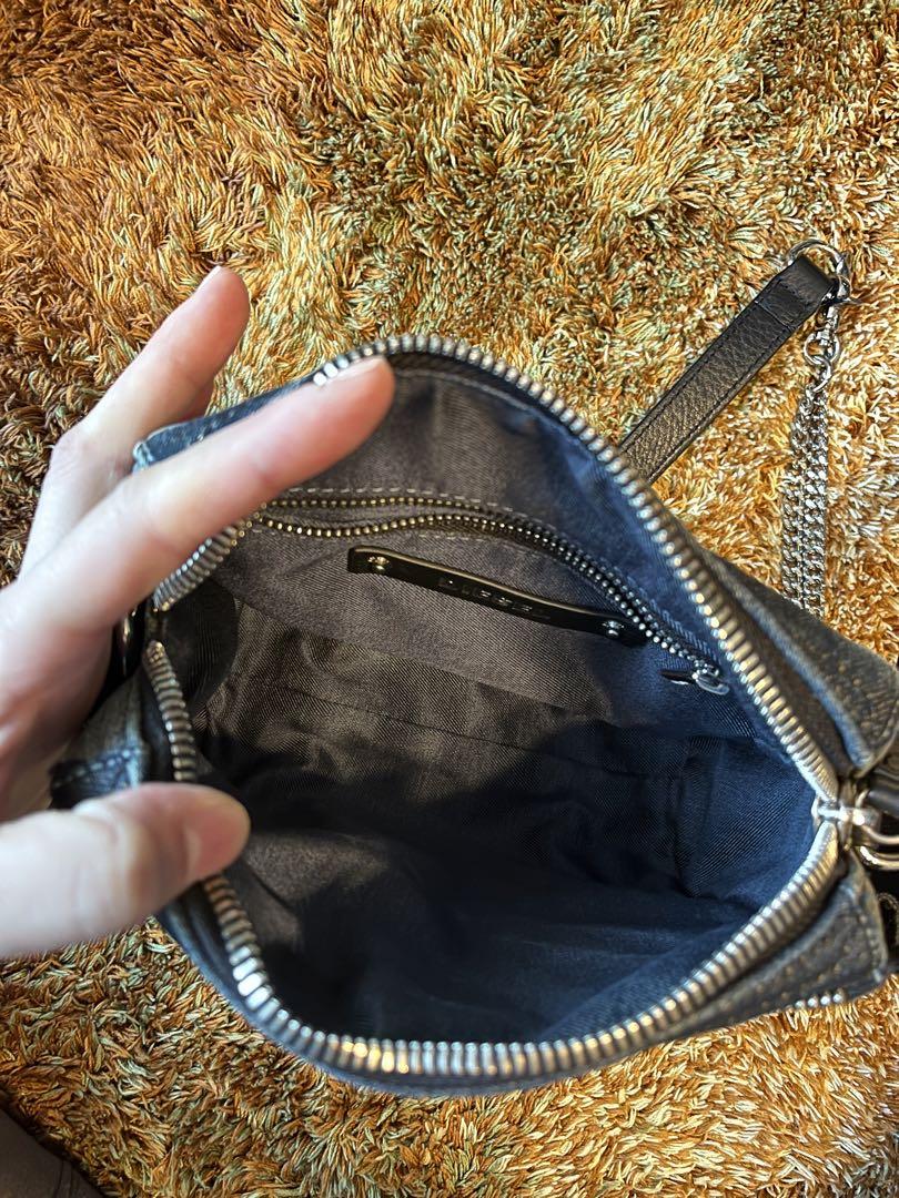 DIESEL デニム ショルダーバッグ レディース