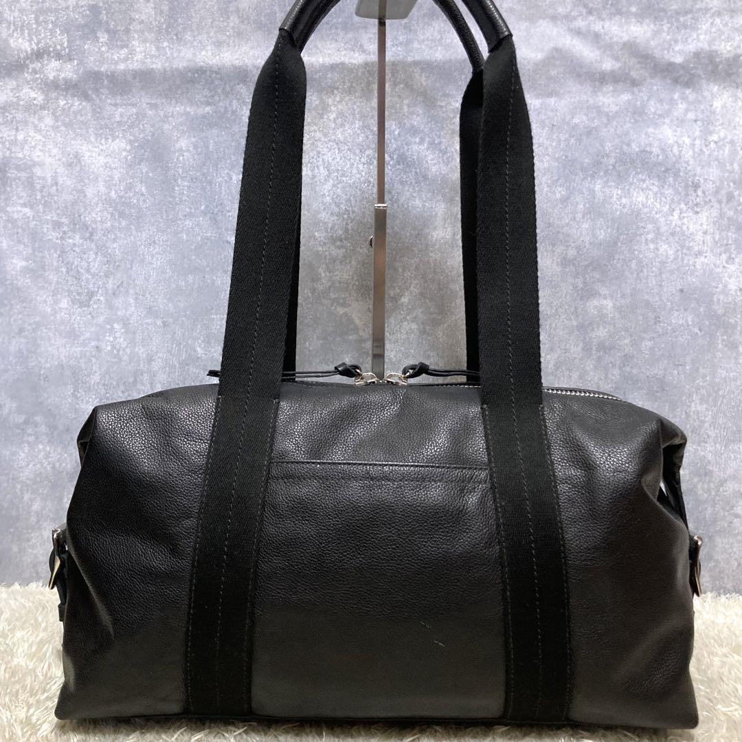 ⭐極美品⭐COACH　トンプソン　レザー ブラック ボストンバッグ　70491 美品 COACH トンプソン 70491 ボストンバッグ ブラック - メルカリ