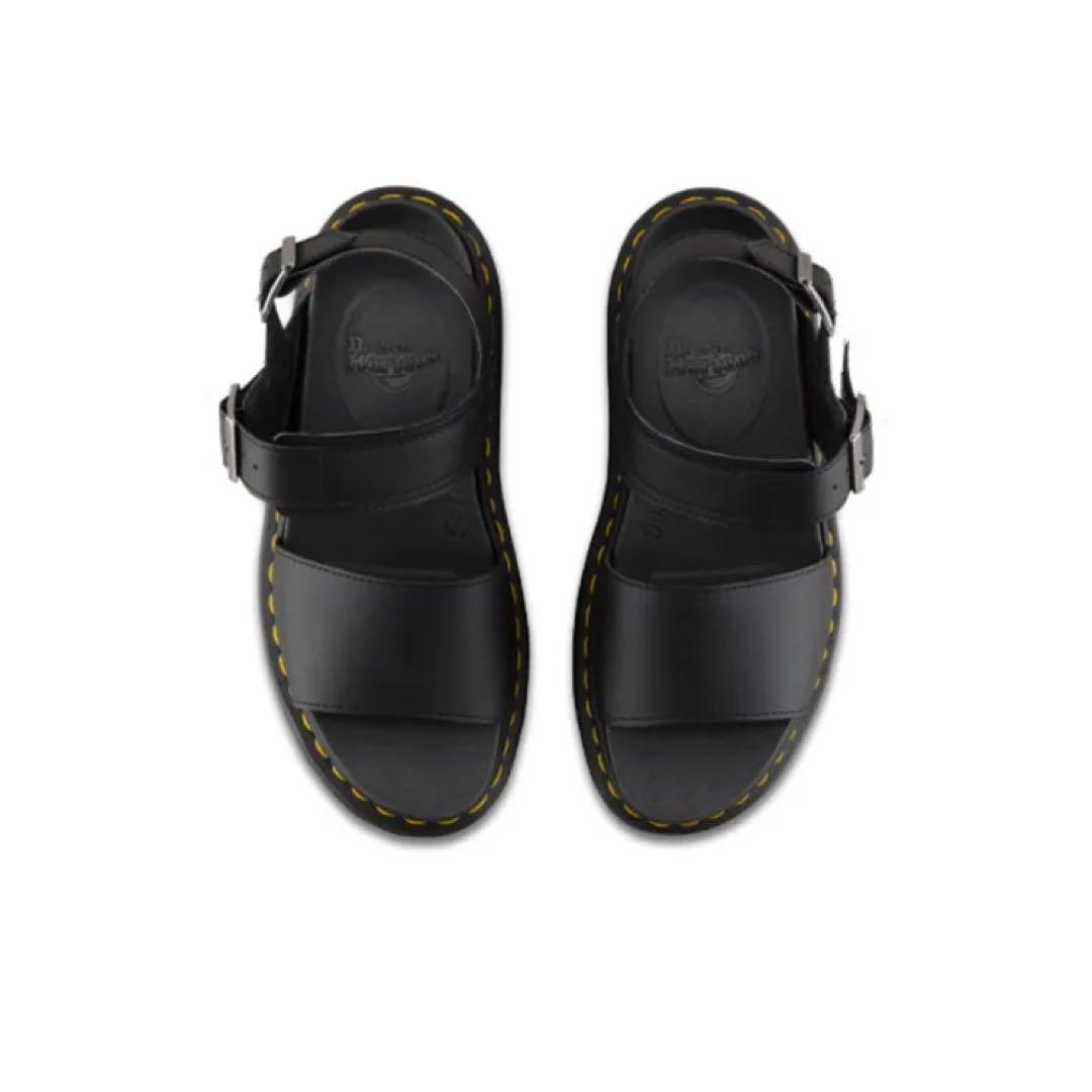 特価値 Dr.Martens Voss ブラックサンダル 27cm