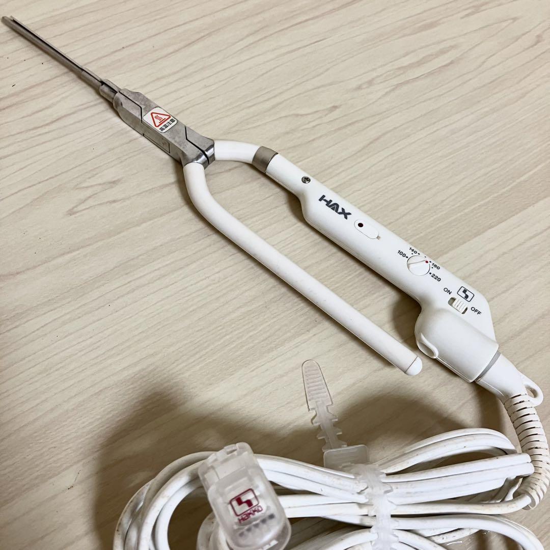 HAX IRON ICビルトインヘアアイロン 2mm アイパー コテ【ジャンク】