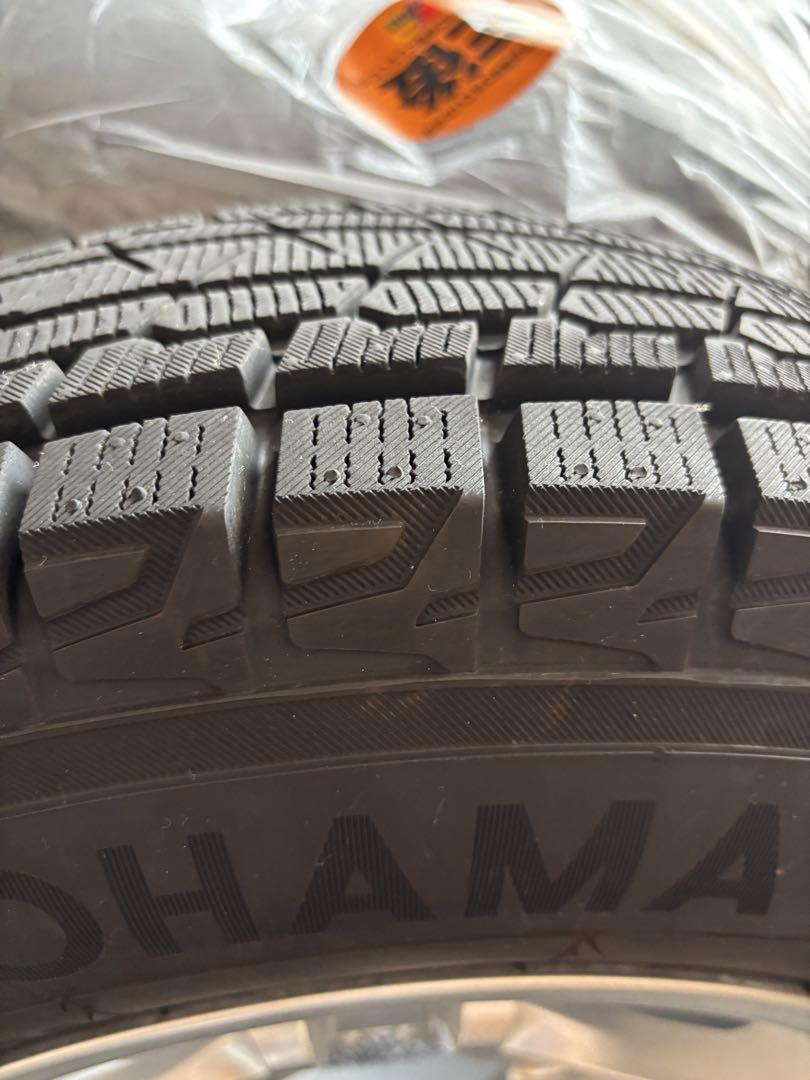 タイヤ・ホイール JB74W YOKOHAMA iceGUARD G075 195/80R15