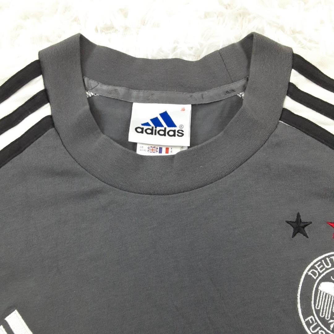 美品◎adidas アディダス ドイツ代表ユニフォームTシャツ 万国旗タグ