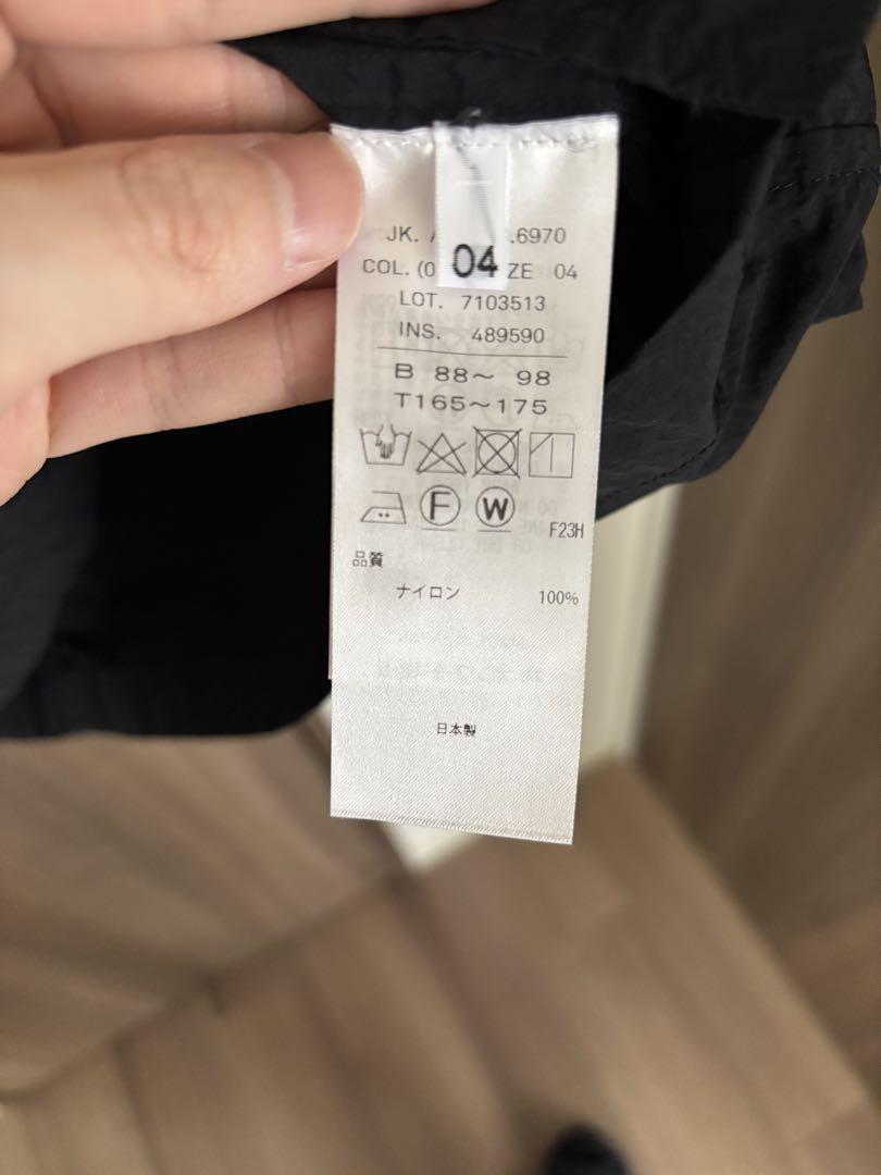 ATON ブラック ボタン付き長袖シャツ　アローズ 別注　エイトン