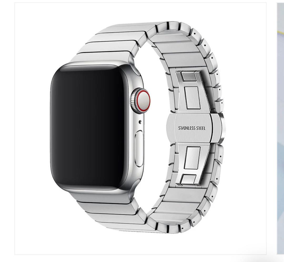 Apple Watch ステンレススチールバンド