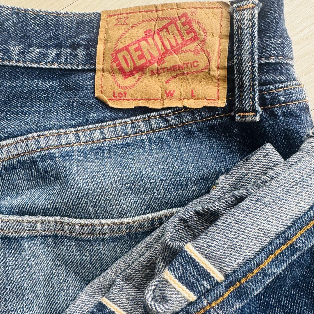 DUNIME ドゥニーム　縦落ち 赤耳 セルビッチ デニム ジーパン ビンテージ