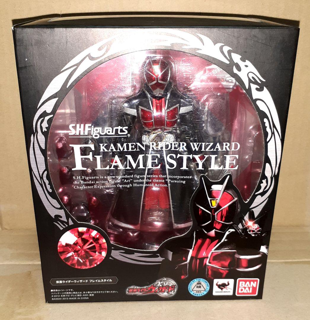 SH Figuarts 仮面ライダーウィザード フレイムスタイル他3点 SH Figuarts 仮面ライダーウィザード フレイムスタイル他3点