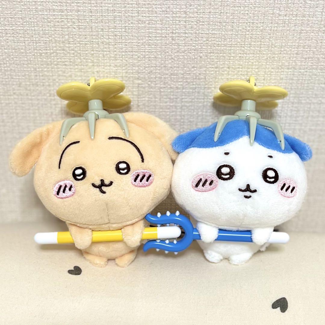 ちいかわ 討伐マスコット 2種セットです！ プロペラ ぬいぐるみ