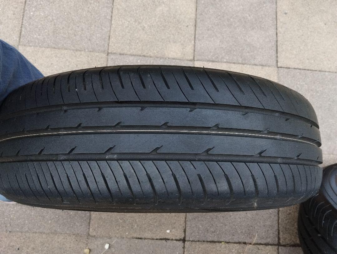③トヨタ　シエンタ　10系　純正タイヤスチールホイールセット
