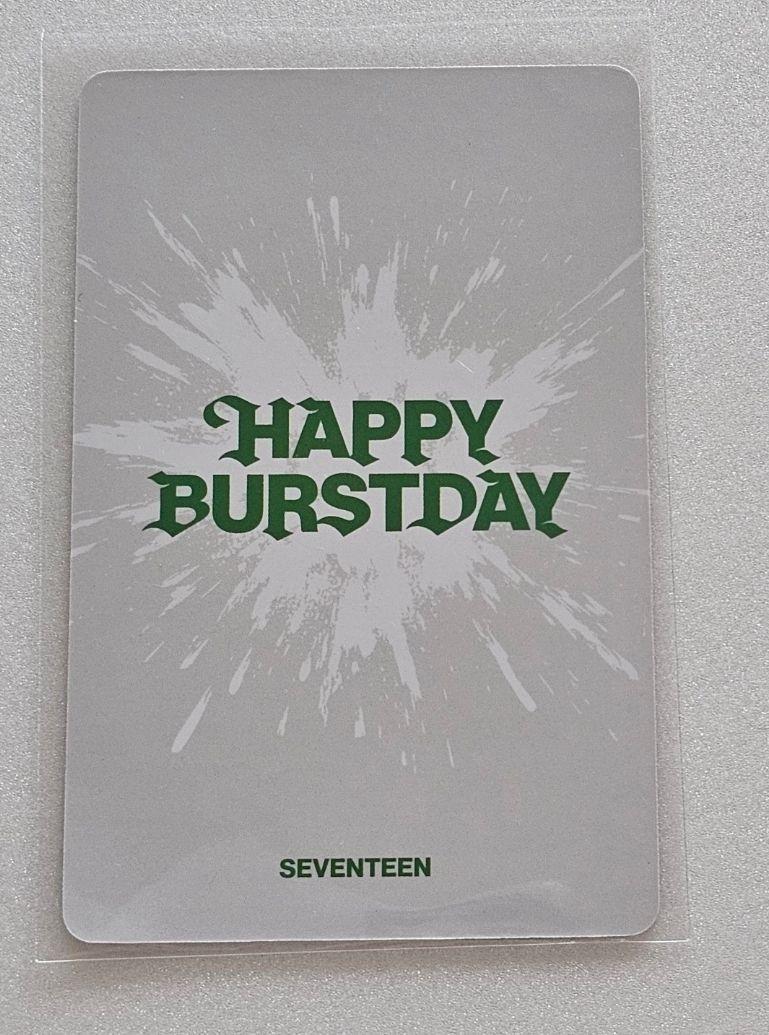seventeen popup 購入特典　7万ウォン　ミンハオ