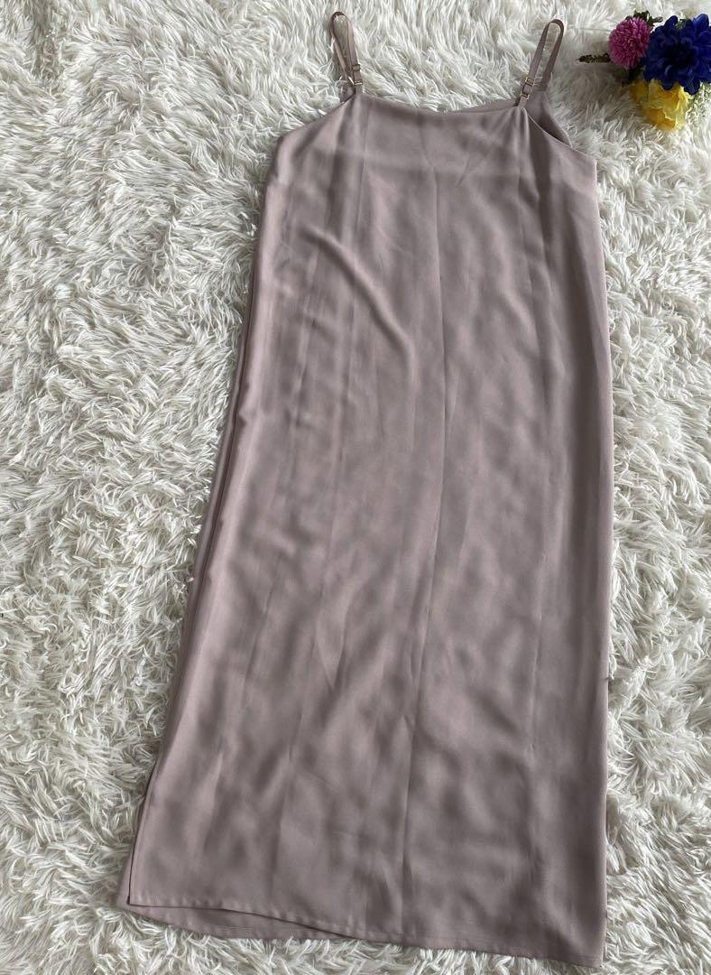 mi＊新品　kaene リボンチュールエプロンドレス　　結婚式　パーティ