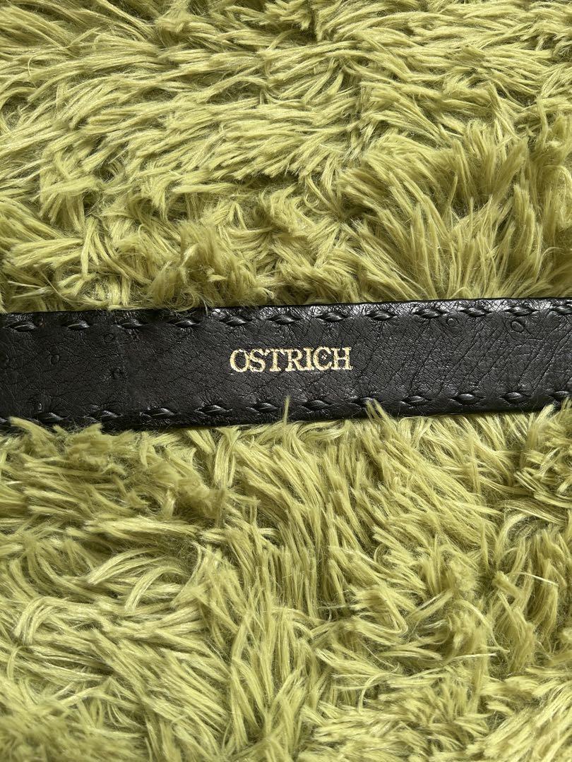 OSTRICH オーストリッチ ベルト 黒