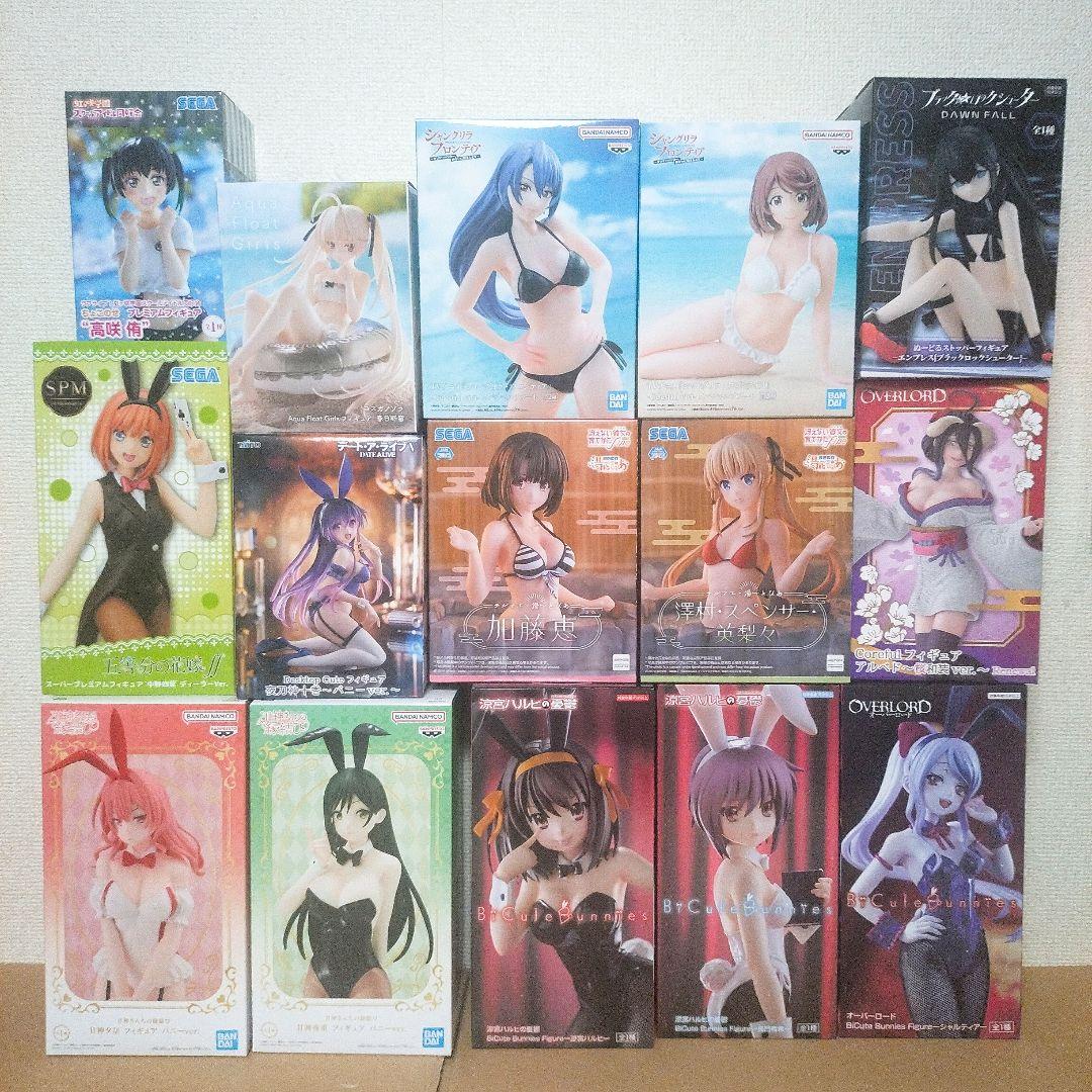 美少女 フィギュア まとめ売り 涼宮ハルヒ 五等分の花嫁 オーバーロード