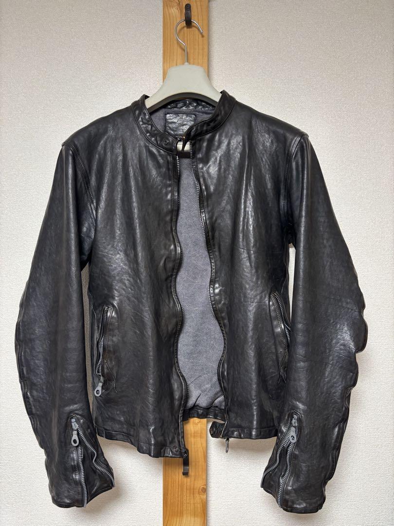 定価18万1500円 BACKLASH ベルギーショルダー　レザーライダース　1 ISAMU KATAYAMA BACKLASH ベルギーショルダー 革ジャン - メルカリ