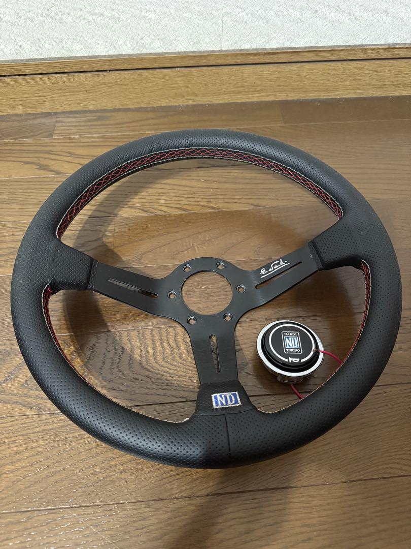 ジ*吉様 3本スポーク ステアリング ナルディ風