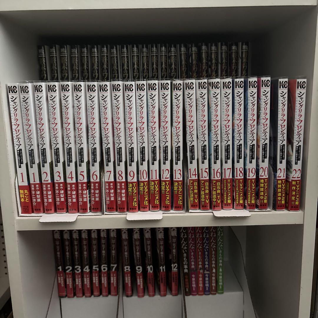 スーパーセール 半額 全巻初版/帯付】シャングリラフロンティア 全巻セット1〜22巻 少年漫画