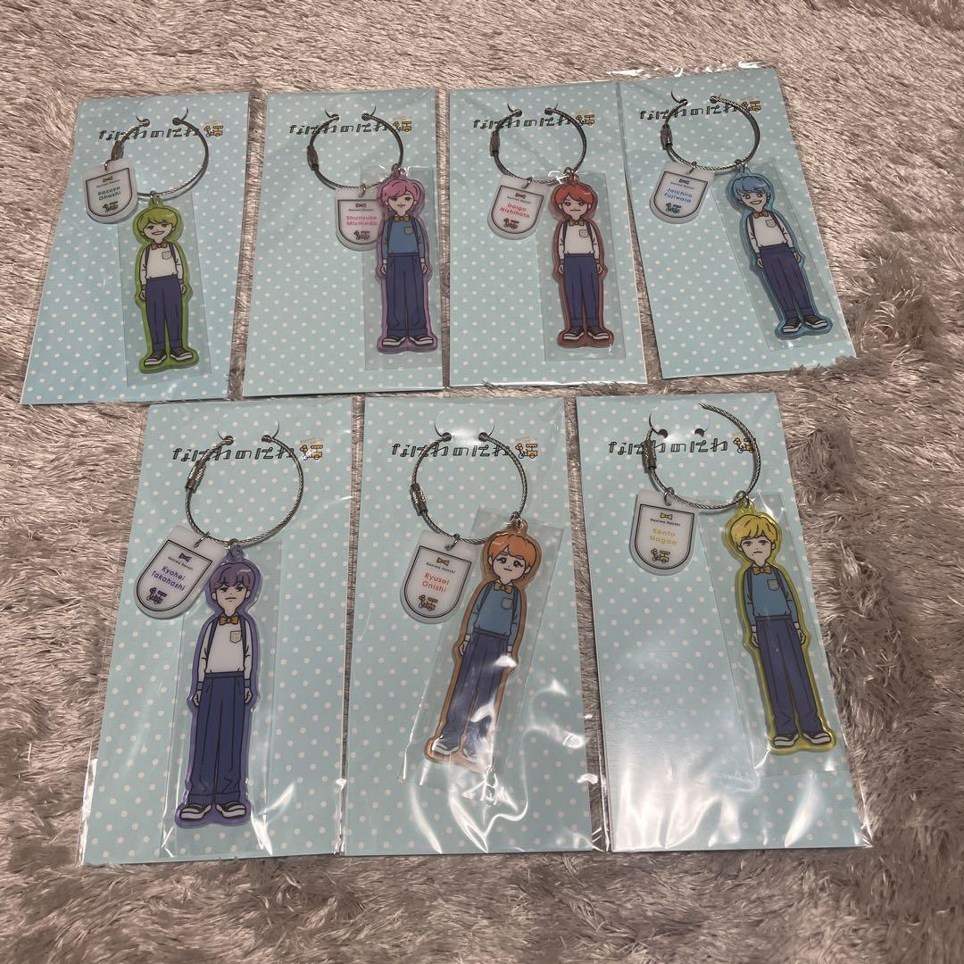 なにわ男子 キーホルダー なにわのにわ7個セット