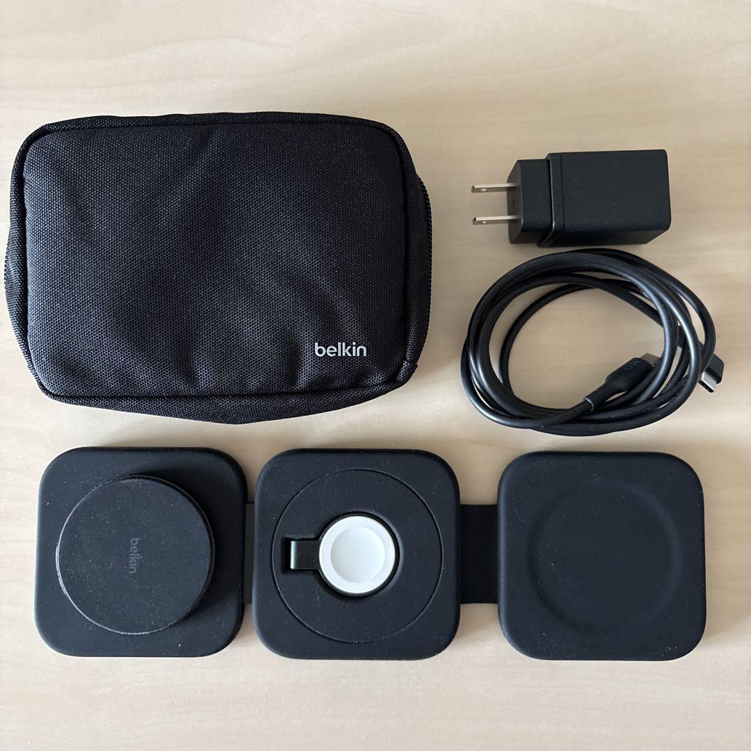 Belkin 3-in-1 Qi2ワイヤレス充電
