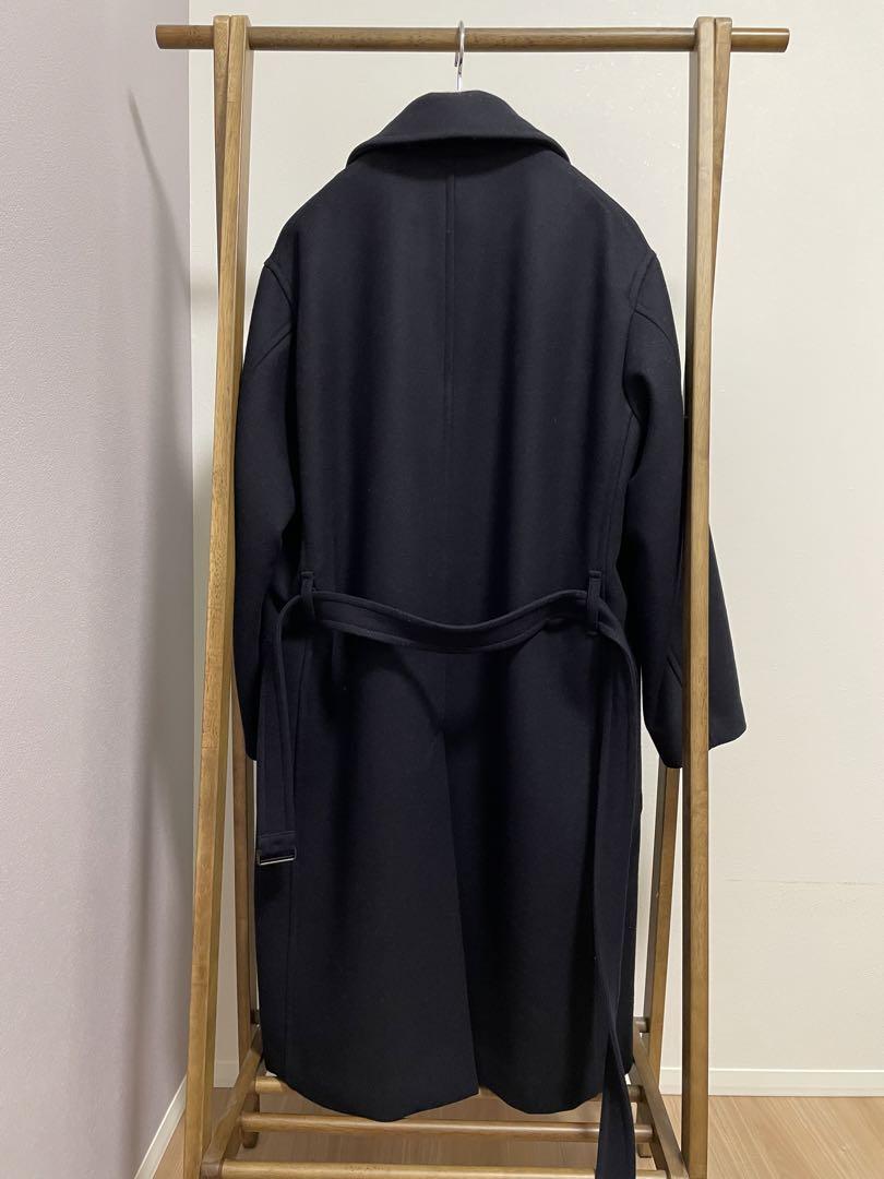 comoli 23a/w ウールカシミアミリタリーコート